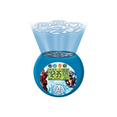 Radio-réveil enfant LEXIBOOK Projecteur Boule Avengers