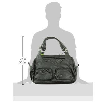 CUIR LANGER SAC LÄSSIG MULTIPOCKET LMPB301 NOIR SIMILI À PqYTP8xw