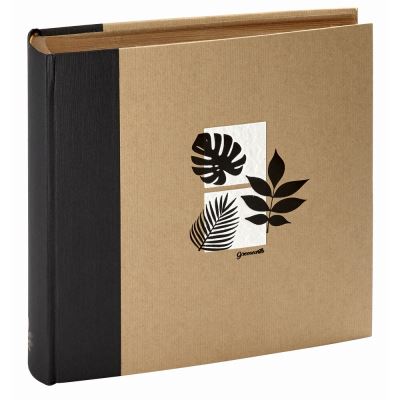 Album photo traditionnel Greenearth noir 400 photos 10x15, 100 pages, 312 x 302 x 67 mm - fabriqué en France