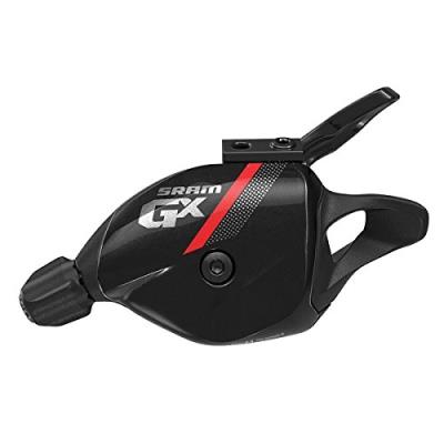 Sram mtb gx trigger manette de dérailleur avant discrète avec collier de serrage rouge