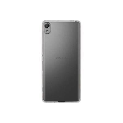 Roxfit Pro-2 Gel Shell - Achterzijde behuizing voor mobiele telefoon - wit, transparant - voor Sony XPERIA XA