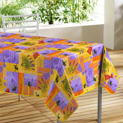 Nappe Imprimé Senteur Orange 140 x 240 cm