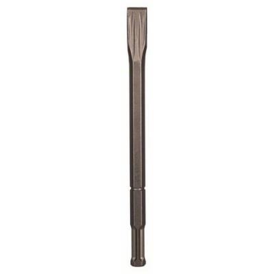 Mèche, Foret et Burin Bosch Burin Plat A Queue Six Pans 22 Mm - Dimension : 400 X 25 Mm