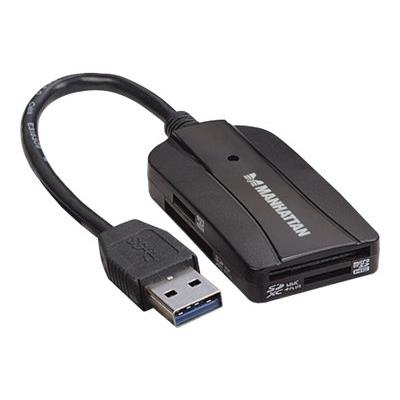 Manhattan USB 3.0 Multi-Card Reader & Writer - kaartlezer - USB 3.0