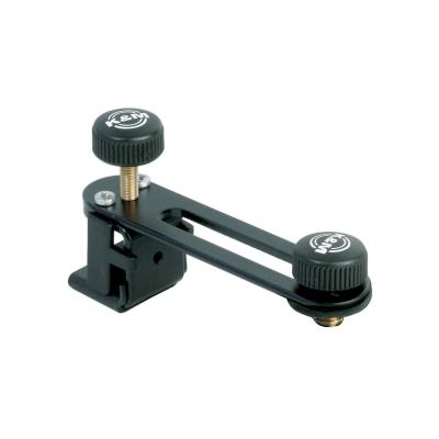 Accessoires sonorisation K&M 24035-300-55 SUPPORT DE MICROPHONE NOIR POUR BATTERIE pieds de micros