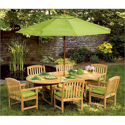 Parasol centré rond 3 m coloris vert - A USAGE PROFESSIONNEL - PEGANE -