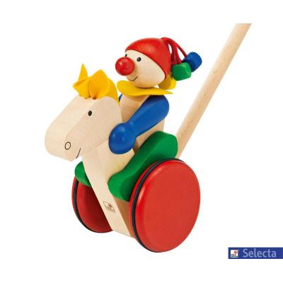Selecta - Jouet &agrave; pousser - Jockey Trotto