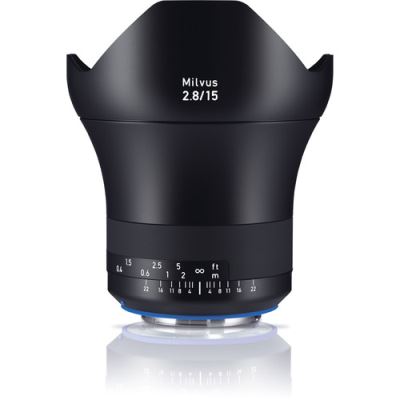 ZEISS objectif milvus t* 15 mm f/2,8 ze canon + paresoleil