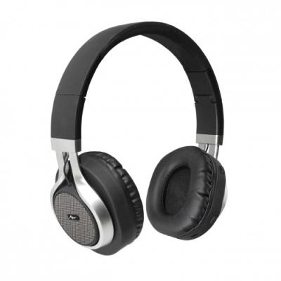 Casque bluetooth 4.1 stereo avec micro ap-b04 noir argent art slart ap-b04