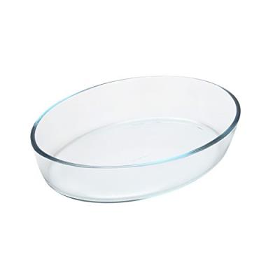 Pyrex 1040752 plat à four en verre ovale 25 x 17 cm