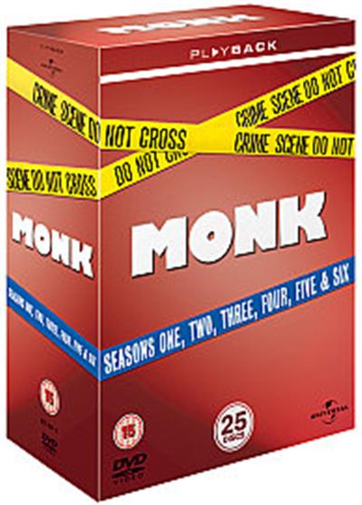 Monk - Series 1-6 - Complete , (Box Set)