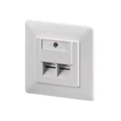 MicroConnect verzonken muurplaat