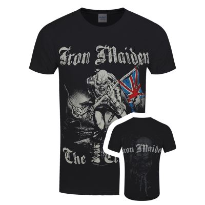 Iron Maiden T-Shirt Sketched Trooper Homme Noir