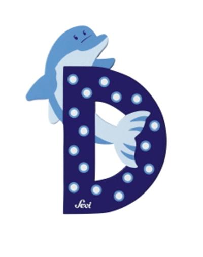 Lettre décorative Zoo D