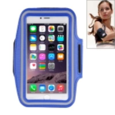 Iphone 6 Plus : Coque Brassard Sport Bleu Foncé