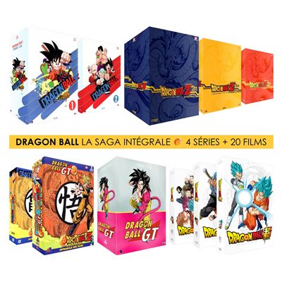 Unboxing et Review du coffret Blu-ray intégrale des films Dragon Ball/Z/GT  - Dragon Ball Super - France