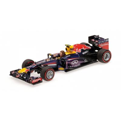 Minichamps - 410130102 - red bull rb9 - gp brésil 2013 - echelle 1 43 - bleu jaune rouge mc-410130102