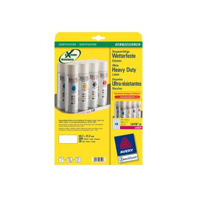 Avery Heavy Duty Laser Labels - etiketten - 960 etiket(ten)