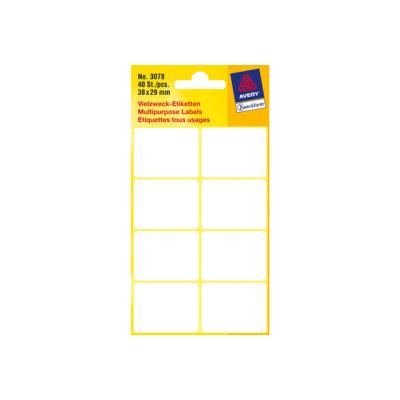 Avery - etiketten voor meervoudige doeleinden - 40 etiket(ten)