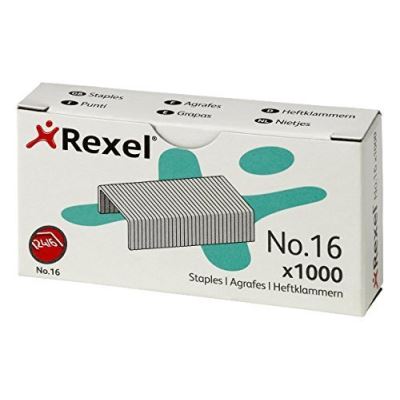 Rexel 06121 pack de 1000 agrafes no 16