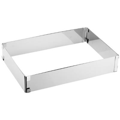 Zenker 2471 cadre rectangulaire extensible inox