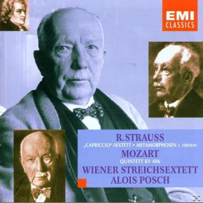 R. Strauss: "Capriccio" Sextett; Metamorphosen 1. Version; Mozart: Quintet KV 406