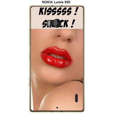 Coque Nokia Lumia 930 design Femme sexy bouche