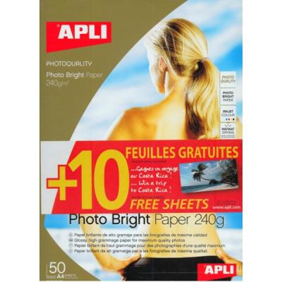 APLI PAPER Photo Bright Pro - fotopapier - 60 vel(len)