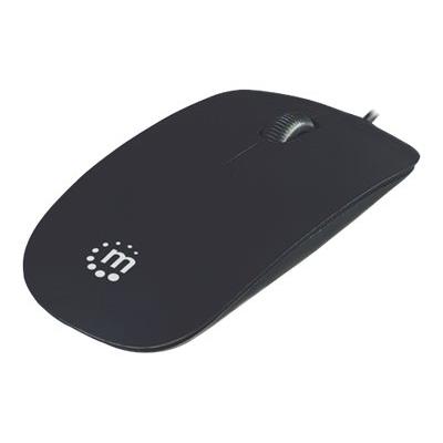 Manhattan Silhouette - muis - USB - zwart