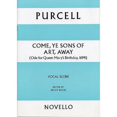 Partitions classique NOVELLO PURCELL HENRY - COME, YE SONS OF ART, AWAY - VOCAL SCORE Choeur et ensemble vocal