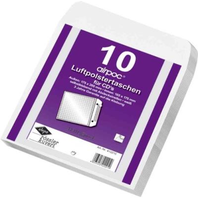 Mailmedia pochettes d'expédition matelassées pour cd, 412210