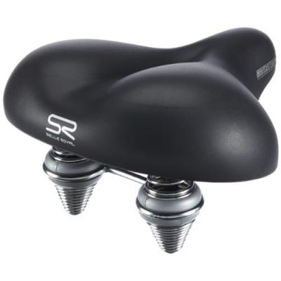 Selle royal 6491 manhattan selle ville randonnée avec insert en gel et ressorts noir