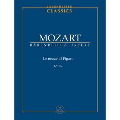 Partitions classique BARENREITER MOZART W. A. - LE NOZZE DI FIGARO - CONDUCTEUR DE POCHE Format poche