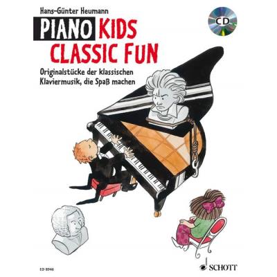 Partitions classique SCHOTT HEUMANN HANS GUNTER - PIANO KIDS CLASSIC FUN - PIANO Piano