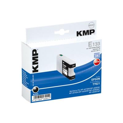 KMP E133 - zwart - inktcartridge (alternatief voor: Epson T7021)