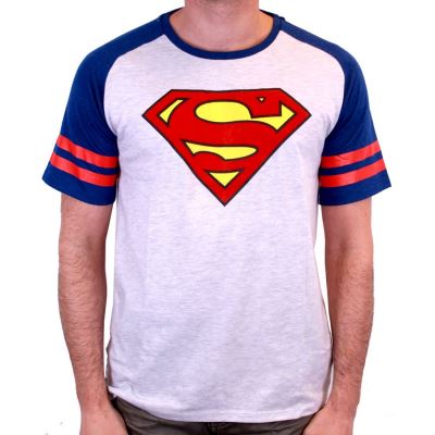 Tshirt Superman DC Comics - SPORT - Gris - M