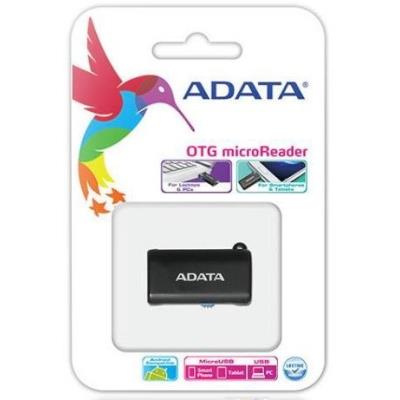 Adata aotgmrbk lecteur usb pour micro sd usb 2.0 noir