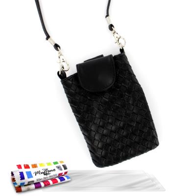 Pochette ORIGINAL Noir , CityPoche,  Premium de MUZZANO pour SAMSUNG SGH S8600 + 3 Films de Protection Ecran UltraClear Pour SAMSUNG SGH S8600