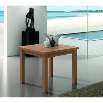 Table A Manger Carrée Extensible 90/180 Syst. Portefeuille Finition Noyer Mod. M-301 Kronos - 1