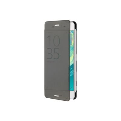 Roxfit Pro-2 Touch Book Case - Flip cover voor mobiele telefoon - zwart - voor Sony XPERIA XA