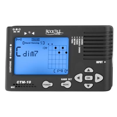 Rocktile CTM-10 Chordfinder Accordeur Métronome