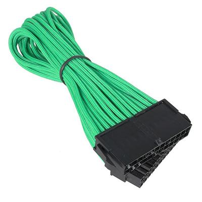 Bitfenix - Alchemy Green - Extension d'alimentation gainée - ATX 24 broches - 30 cm (coloris vert)