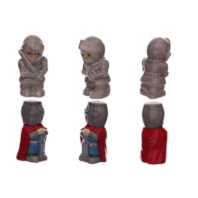 Salière et poivrière Chevaliers avec épée