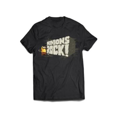 Minions T-Shirt Rockin (S)