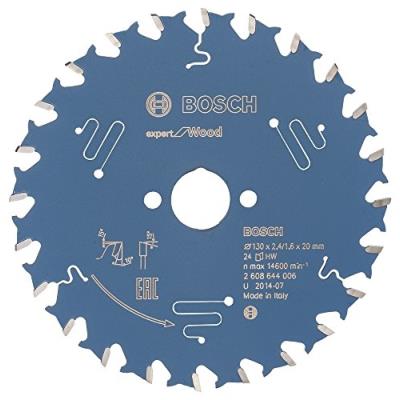 Bosch 2608644006 Lame De Scie Circulaire Expert For Wood 130 X 20 X 2,4 Mm 24