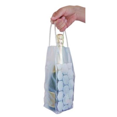 Fackelmann 49397 Sac Rafraîchisseur Pour Bouteille Pvc Gel 37 X 10,5 X 1 Cm