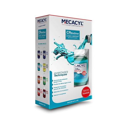 MECACYL *.* CRbioEthan - Hyper-Lubrifiant - 100 ml - Spécial vidange - Pour tous Moteurs fonctionnant au Bioéthanol