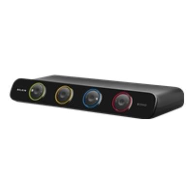 Belkin SOHO KVM Switch VGA & USB - KVM / audio / USB switch - 4 poorten - desktop