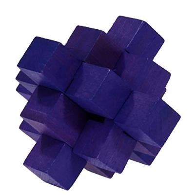Fridolin - 17184 - puzzle 3d - bloc - violet
