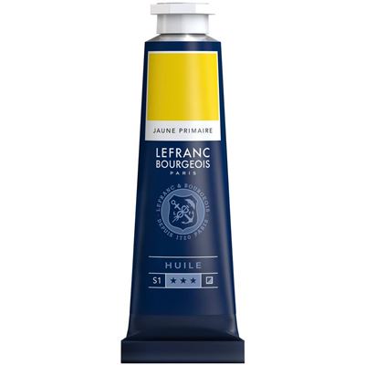 Lefranc & Bourgeois 810003 Huile Fine 40 ML Jaune Primaire